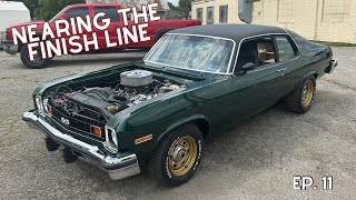 Getting Close on the 1974 Nova SS Hatcback- ep.11 #car #restoration #nova