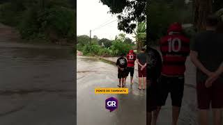 Enchurrada em Guaraciaba do Norte - Pontes e passagens molhadas da cidade