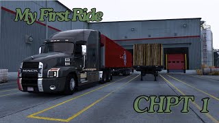 American Truck Simulator Gameplay Chapter 1 My First Ride