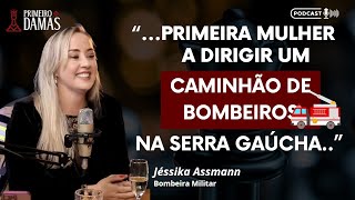 A primeira MULHER a dirigir um caminhão dos bombeiros na Serra Gaúcha!