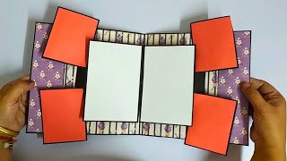 how to make popup card for scrapbook | card for scrapbook |scrapbook card ideas