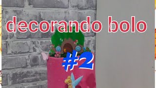 Decorando bolo #2