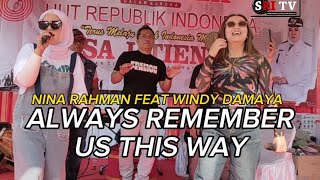 NINA RAHMAN FEAT WINDY DAMAYA DI PUNCAK ACARA DESA JATIENDAH KEC.CILENGKRANG BANDUNG.