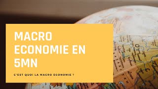 INTRODUCTION GENERALE A LA MACROECONOMIE