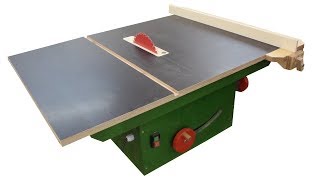 MAGNIFICENT DIY Table Saw with Trunnions