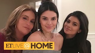 Caitlyn Jenner Explains Why She’s Closer with Kylie Than Kendall | ET Live @ Home