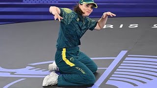 Raygun Breaking Olympic B Girl Rachel Gunn anAustralian Breakdancer in Breaking Olympics GoesVIRAL