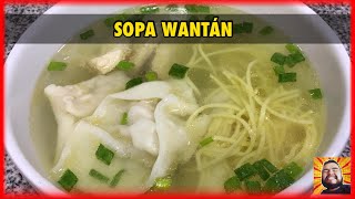 como hacer SOPA WANTAN