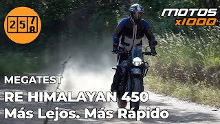 Más Lejos ... Más rápido ... MEGATEST Royal Enfield  Himalayan 450  | Motosx1000