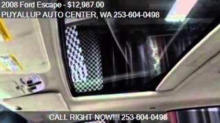 2008 Ford Escape XLT AWD 4dr SUV for sale in PUYALLUP, WA 98