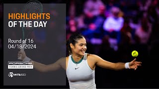 Porsche Tennis Grand Prix 2024 | Highlights of the Day | Thursday