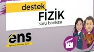 ENS Yayınları TYT Fizik Soru Bankası -İş güç ve enerji destek testi-3