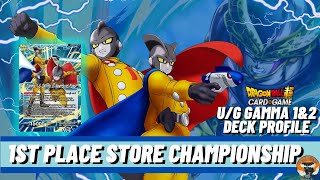 Chad's 1'st Place Store Championship Gamma 1 & 2 Deck Profile | DBS CCG