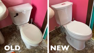 Replacing my toilet