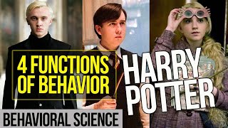 Exploring the 4 Functions of Behavior in the Harry Potter Universe