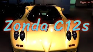 Pagani Zonda C12s Yeollow. Enjoy silent reviews with music!