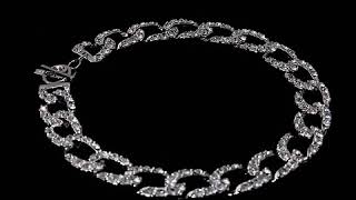 CHAIN STYLE LE ALESSANDRA DIAMOND KOREAN DESIGNER NECKLACE