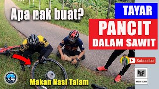 Dua Kali Tayar Basikal Pancit?