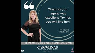 Raving Reviews for Shannon Cole with Carolinas Dream Team