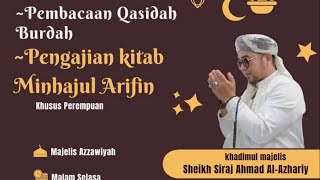 PEMBACAAN QASIDAH BURDAH, 19 agustus 2024