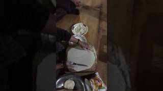 Bhutan - making buckwheat pasta