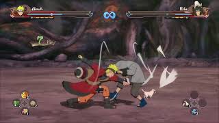 Naruto Uzumaki (Sage Mode) Vs Kiba Inuzuka | Naruto Ultimate Ninja Storm 4