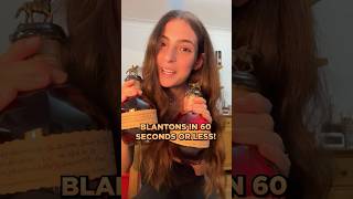 Blanton’s bourbon in less than 60 seconds 🥃