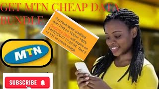 Get cheap data bundles on MTN (in Ghana)