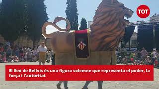 Ball caparrots i capgrossos a la Festa Major Sant Cugat 2023