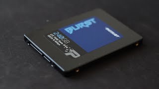 Patriot Burst SSD 240GB Unboxing and test