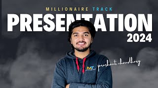 🔴Millionaire track New presentation video 2024 || Direct Income only || by Prashant chaudhary