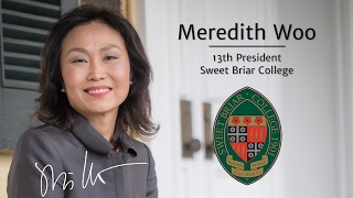 Meet Sweet Briar College President-elect Meredith Woo