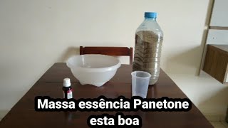 Minha massa para tilápias essência de panetone