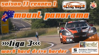 LIVE: AWL Liga 3 Saison 17 Rennen 1 @ Mount Panorama (AUS)