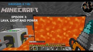 Minecraft 1.7.10 Modded LP Episode 3 - Lava, Light & Power