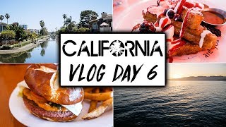 California Travel VLOG Day 6  |  LA/Los Angeles Vegan Food!  |  Venice Beach and Santa Monica Pier