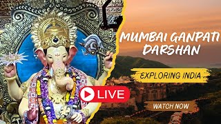 MUMBAI GANPATI DARSHAN LIVE #ganeshdarshan #lalbaugcharaja