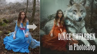 Dinge umfärben: 2 Wege in Photoshop // TUTORIAL