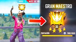 trucos para subir a gran maestro sin perder puntos #parati #garena #freefire #garenafreefire