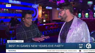 WXYZ Detroit Visits Best In Games (BIG) for New Years Eve