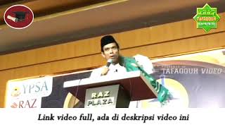 TIPS UMUR PANJANG !! Wajib Nonton Bagi Yang Ingin Berumur Panjang, Ustadz Abdul Somad, Lc , MA