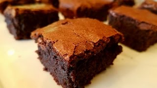 💖 Easy Homemade Fudgy Brownies Recipe From Scratch by Mommy Is A Chef