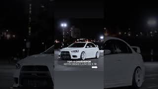 Топ-5 спойлеров для Mitsubishi Lancer X 10  #топ #tuning #mitsubishi