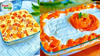 Mango Desserts Easy At Home |Summer special Recipes | Mango Delight Recipe |