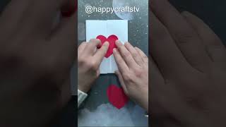 Heart Card #papercraft #viral