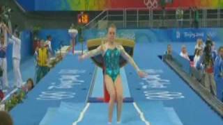 Lauren Mitchell - 2008 Olympic games - Team Finals VT