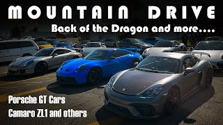 Sports Cars in the Mountains - Back of the Dragon and Surrounding Roads