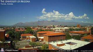 Aug 15 2024 - UArizona Dept of Computer Science Webcam Timelapse