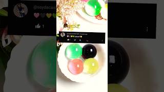 🩷+🖤+💛+💚 Tape Balloon DIY with giant Orbeez & Nanotape #shorts #diy #nanotape #satisfying #fun #cute