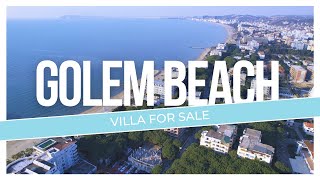 Exclusive Beachfront Villa for Sale in Golem, Durrës